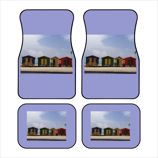 Discover Beach Huts in Cape Town Car Mats
