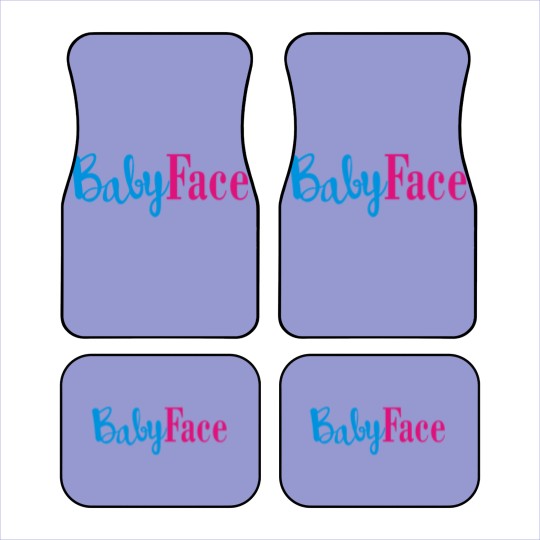 Discover baby face Car Mats