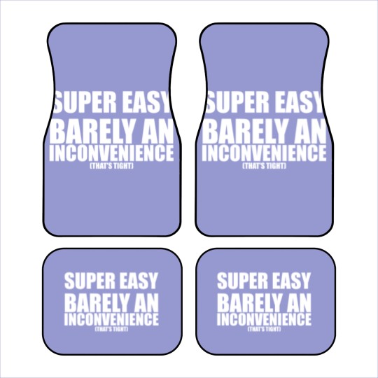 Discover Super Easy Barely An Inconvenience Car Mats