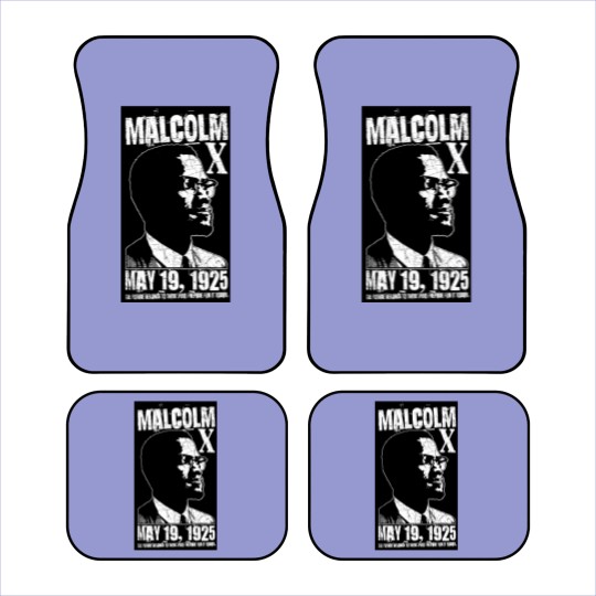 Discover Malcolm X Anniversary Car Mats/