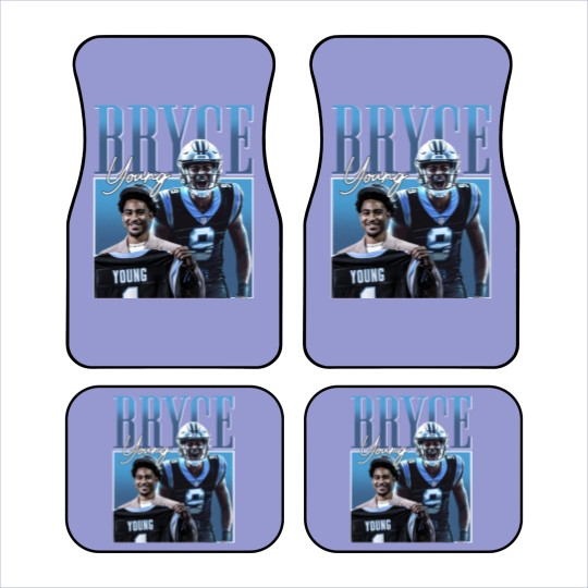 Discover Bryce Young Carolina Panthers Car Mats