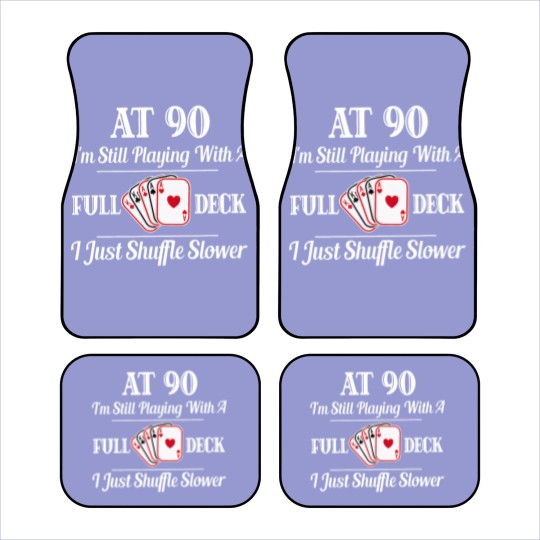 Discover Funny 90th Birthday Gift Car Mats 90 Year Old Cards Car Mats