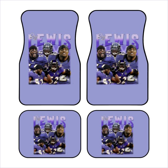Discover Ray Lewis Vintage Unisex Car Mats, Vintage Ray Lewis Car Mats