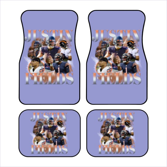Discover JUSTIN FIELDS Car Mats - Chicago Bears - Vintage Retro 90s bootleg