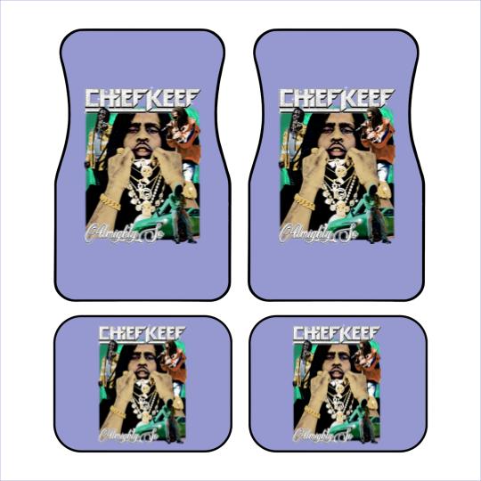 Discover Chief Keef Rap Car Mats, Vintage Rap Car Mats, Hip Hop Car Mats, Vintage Hip Hop Car Mats