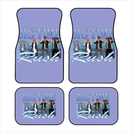 Discover Big Time Rush Retro Vintage Car Mats, Big Time Rush Car Mats