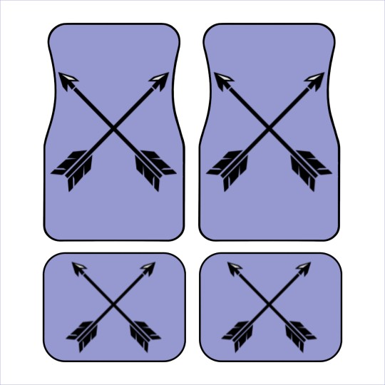 Discover arrows crossed Car Mats