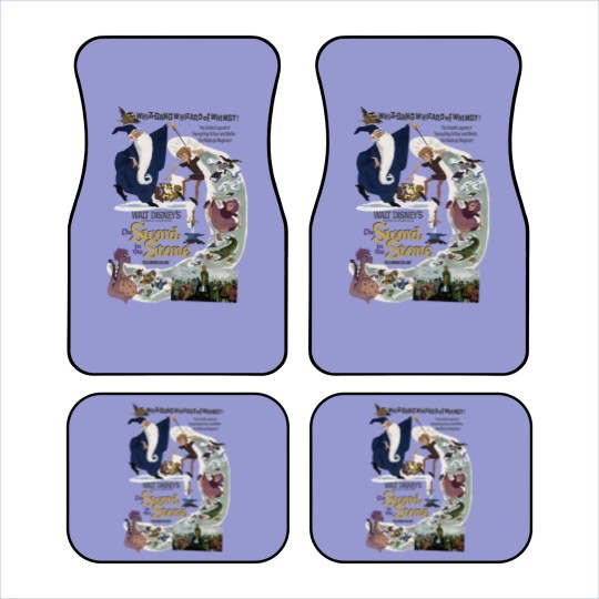 Discover The Sword In The Stone Car Mats