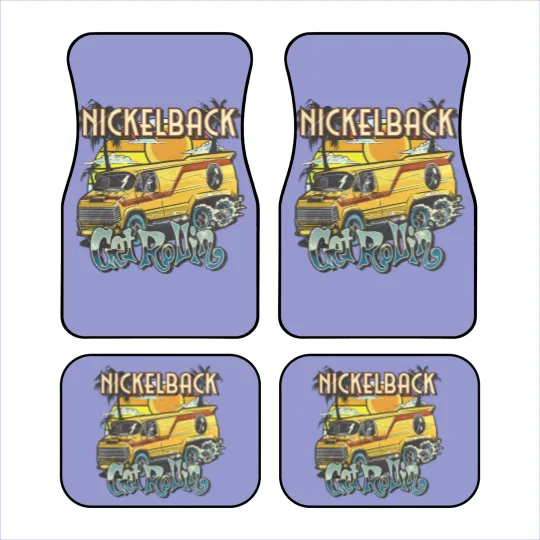 Discover Vintage Nickleback Band Car Mats, Nickelback Car Mats