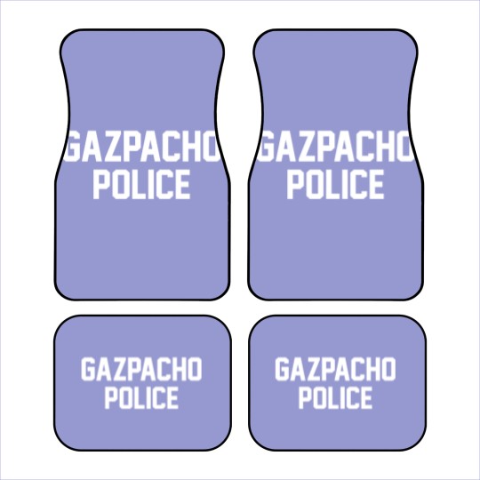 Discover Gazpacho Police - Gazpacho Police - Car Mats