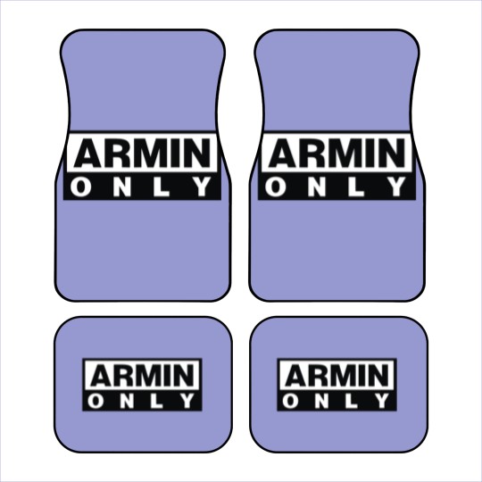 Discover Armin Only Car Mats