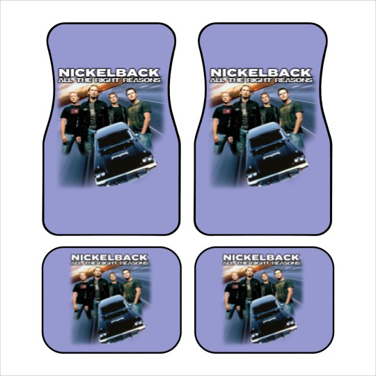 Discover Nickelback Music Car Mats, Vintage Get Rollin' Tour 2023 Tickets Album All the Right Reasons