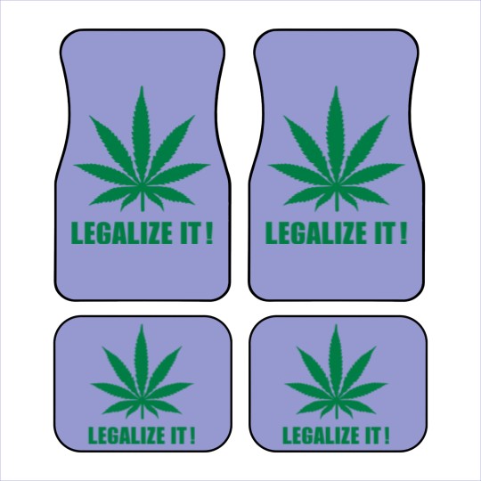 Discover Marijuana Legalize it Car Mats