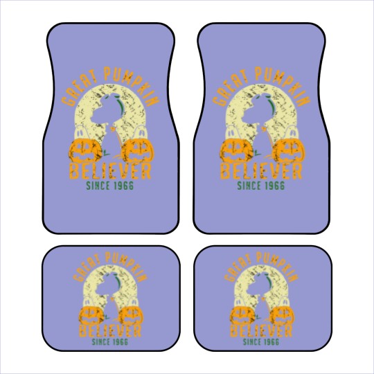 Discover Great Pumpkin Believer Car Mats