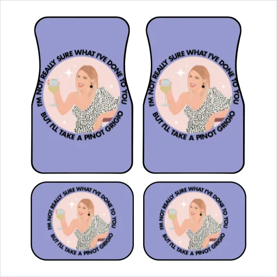 Discover Stassi Schroeder Vanderpump Rules Car Mats, I'll Take A Pinot Grigio, Straight Up With Stassi Car Mats