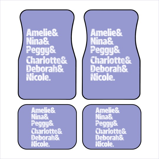 Discover Techno Amelie & Nina & Peggy & Charlotte & Deborah Car Mats