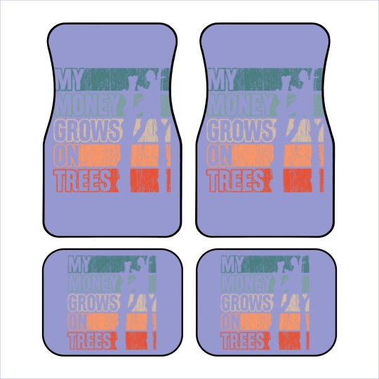 Discover My Money Grows On Trees Vintage Tree Climb Car Mats