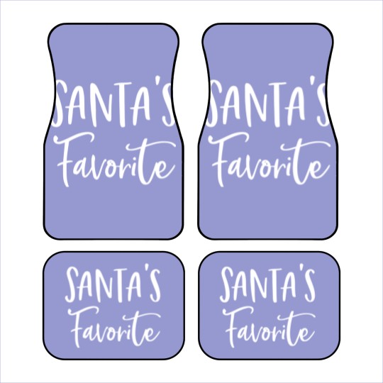 Discover Santa Car Mats, Santa's Favorite Car Mats