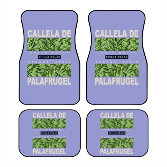 Discover Callela de Palafrugel Gerona Spain Mediterranean Car Mats