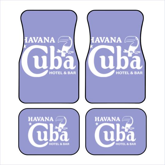 Discover Havana Cuba Car Mats