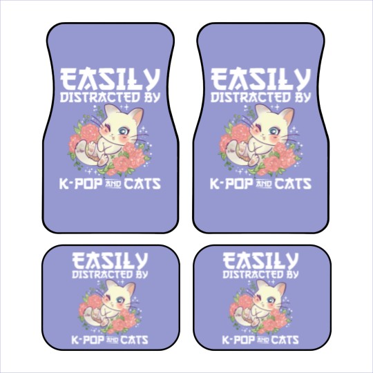 Discover K-Pop Cats Sayings | Korean Pop Cat Pet K Pop Gift Car Mats