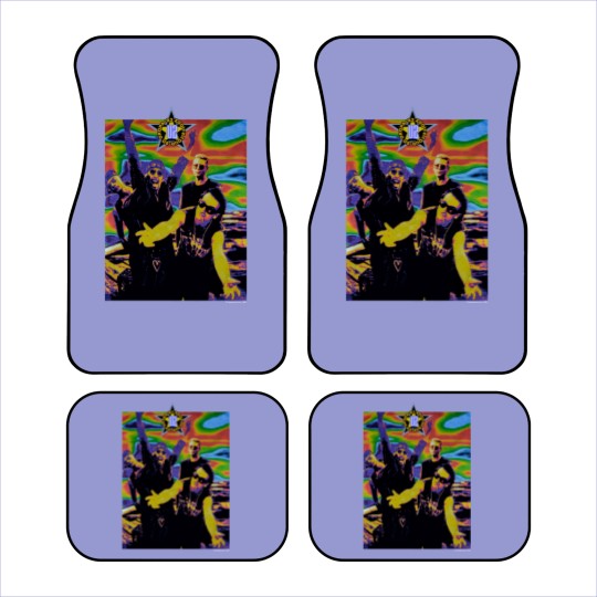 Discover 90s U2 Irish Rock Band Alternative Indie Zooropa Tour 1993 Car Mats