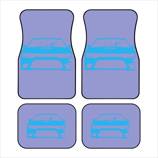 Discover B5 Blue SRT Charger Car Mats