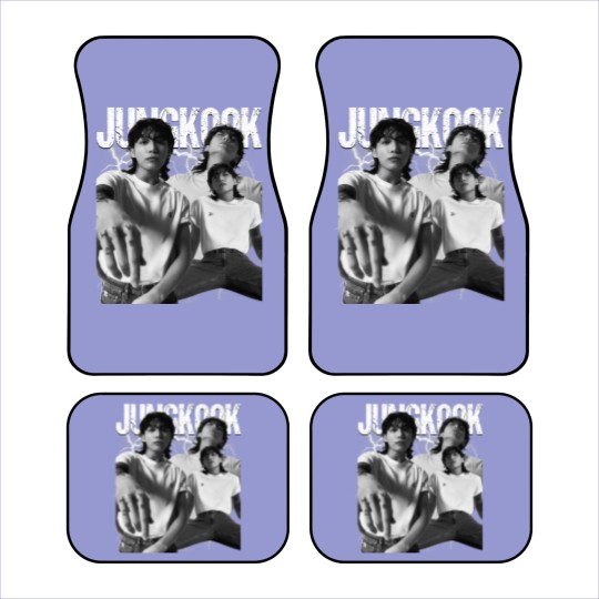 Discover Vintage JungKook 90s Bootleg Car Mats, Jungkook Seven BTS Unisex Car Mats