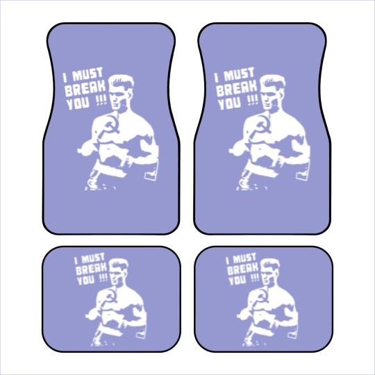 Discover I MUST BREAK YOU Car Mats