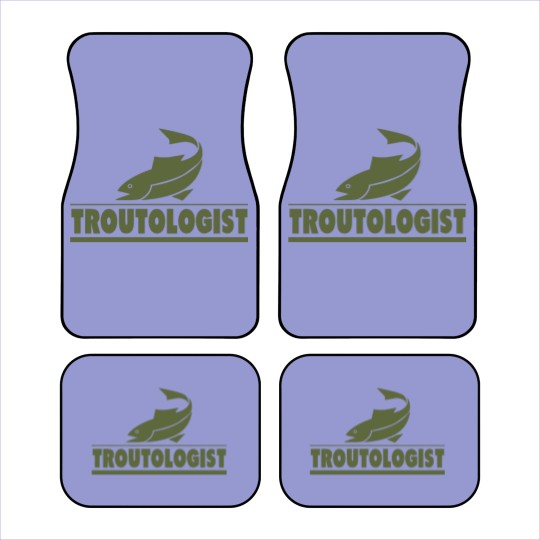 Discover Trout Fishing Car Mats