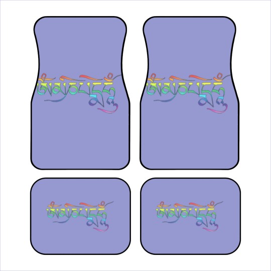 Discover Om Mani Mantra Car Mats