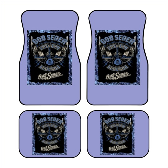 Discover Vintage Bob Seger & The Silver Bullet Band  Bob the legend Rock and Roll Car Mats