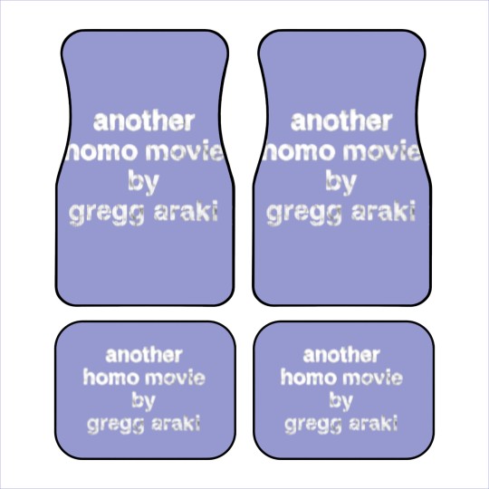 Discover Another Homo Movie by Gregg Araki  | Active Car Mats