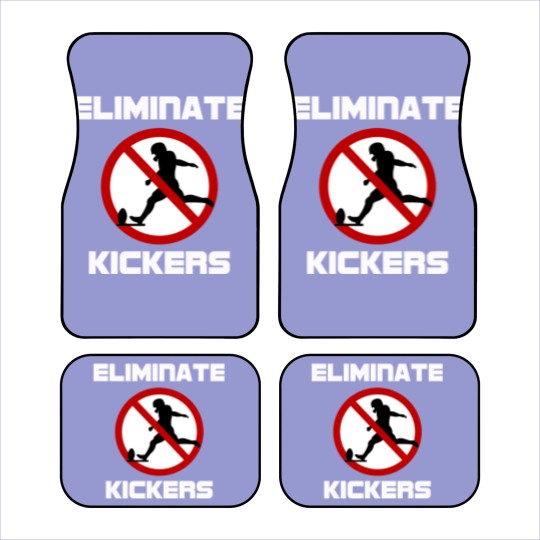 Discover Eliminate Kickers Car Mats