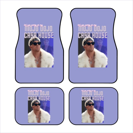 Discover Mojo Dojo Casa House Car Mats | I Am Kenough Car Mats | Barbie Movie Car Mats