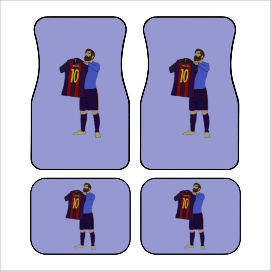 Discover Lionel Messi Barcelona FC Printed Car Mats
