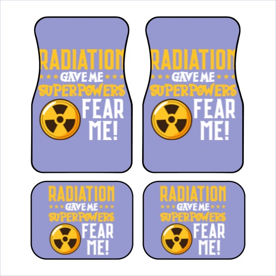 Discover Radiation Therapy Fight Raise Awareness Cancer Car Mats