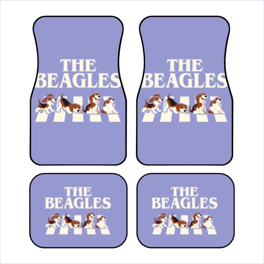 Discover The Beagles Funny Gag - Funny Beagles - Car Mats