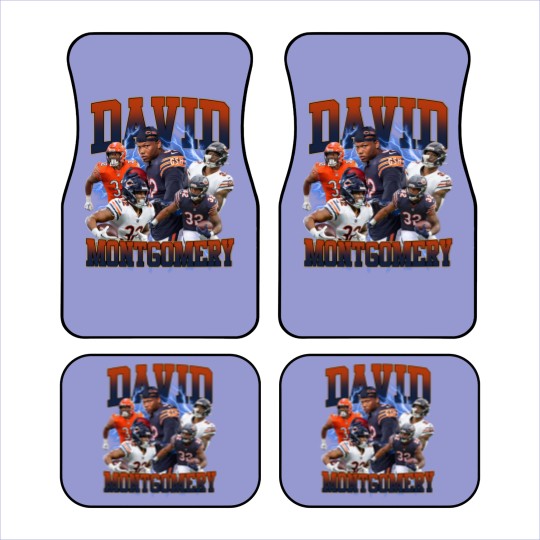 Discover David Montgomery 90s Vintage Bootleg Car Mats, Football Vintage 90s