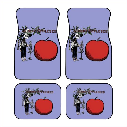 Discover Johnny Appleseed Colour Car Mats