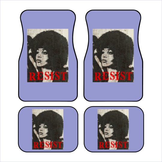 Discover Angela Davis Resist - Angela Davis - Car Mats