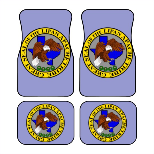Discover Lipan Apache Tribe's Great Seal Womens Dark T Car Mats
