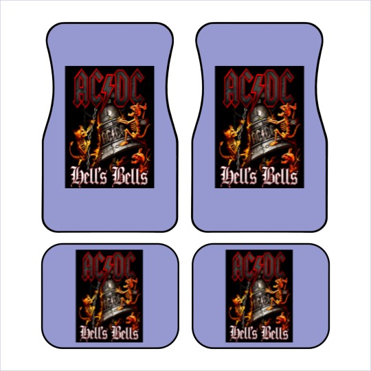 Discover ACDCBand Back in Black  Car Mats