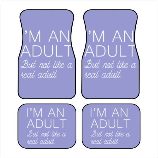 Discover Real Adult - Real Adult - Car Mats