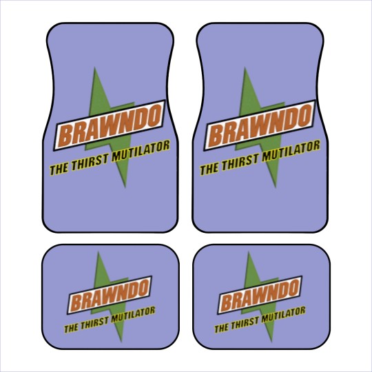 Discover Brawndo - The Thirst Mutilator - vintage logo - Brawndo - Car Mats