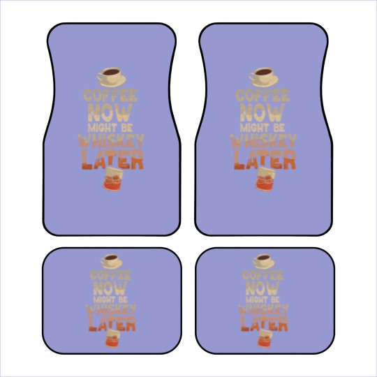 Discover Whiskey Drinker Quote Bourbon Car Mats