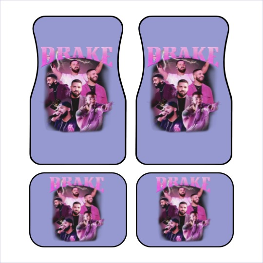 Discover Limited Rapper DRAKE Car Mats, DRIZZY Champagne PAPI Car Mats