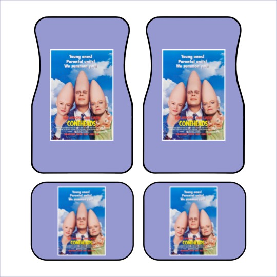 Discover Coneheads Movie Car Mats Cool Retro Movie Fan Car Mats