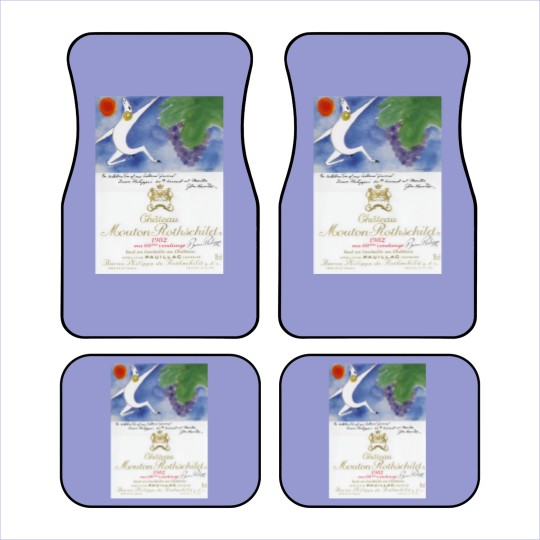 Discover Château Mouton Rothschild Classic Car Mats Car Mats