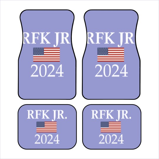 Discover Kennedy 2024 Car Mats, Robert F Kennedy Jr. for President Car Mats